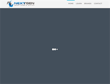 Tablet Screenshot of next-gen.ca
